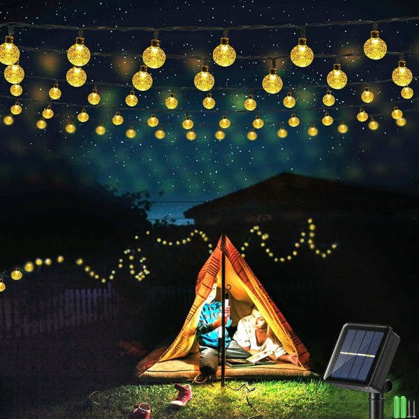 Solar Lights Outdoor Garden, Geemoo 36ft Solar Fai...